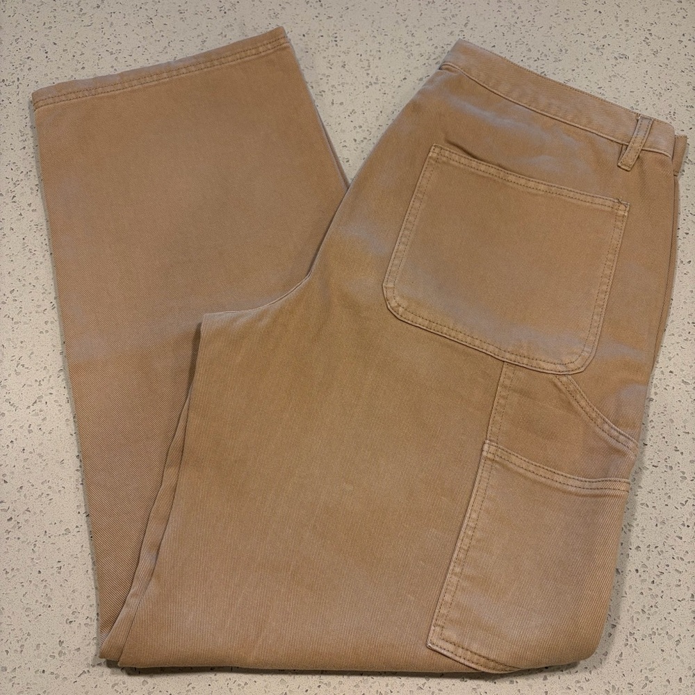 RSQ Beige Carpenter Pants